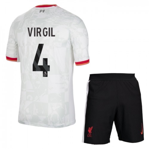 Liverpool Virgil 4 Fotbollströjor Tredje 2024-25 - Barn Liverpool Virgil 4 Fotbollströjor Tredje 2024-25 - Barn